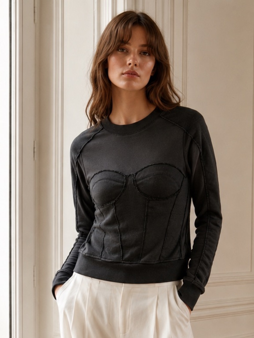RtA Black Corset Top size Small